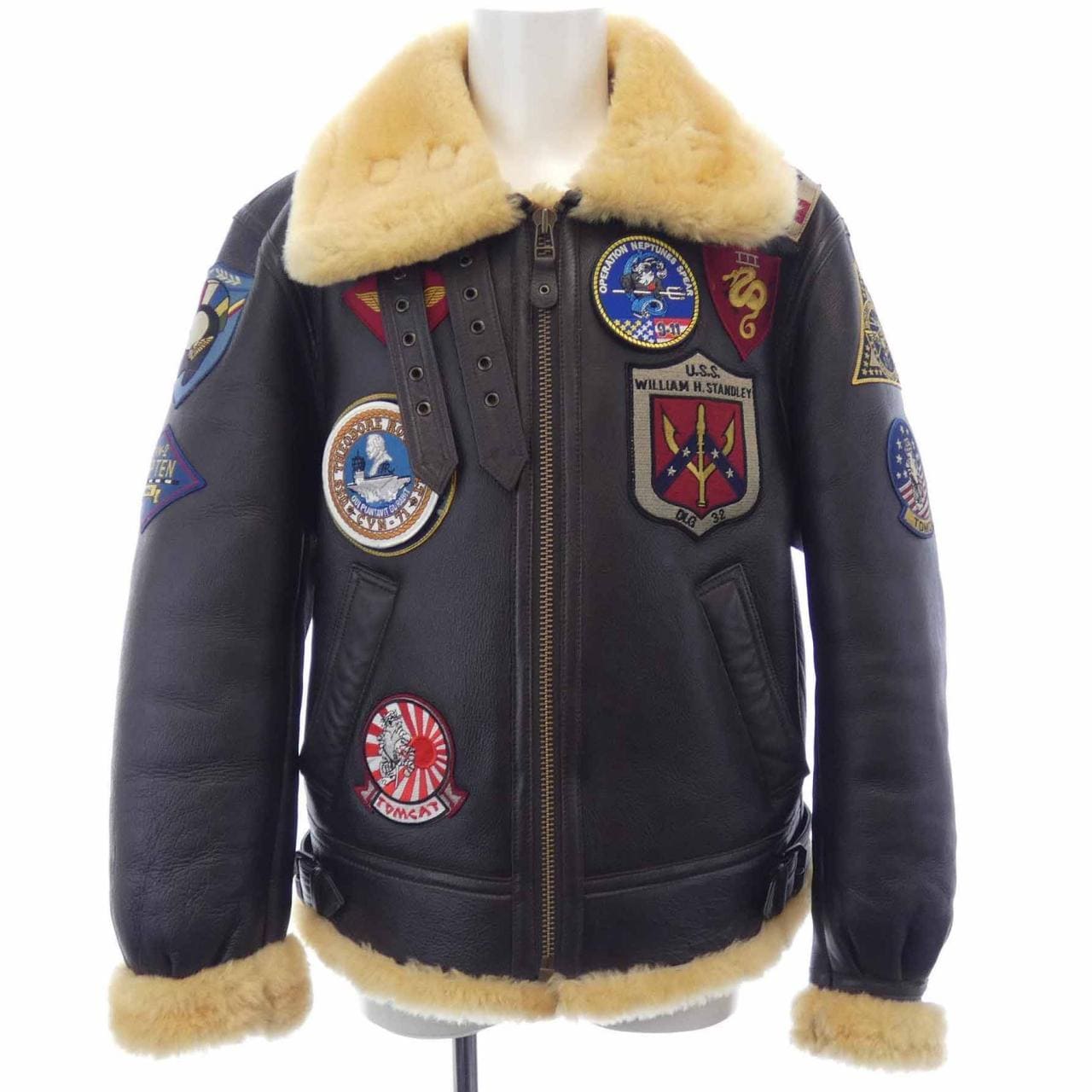 Avirex AVIREX shearling jacket