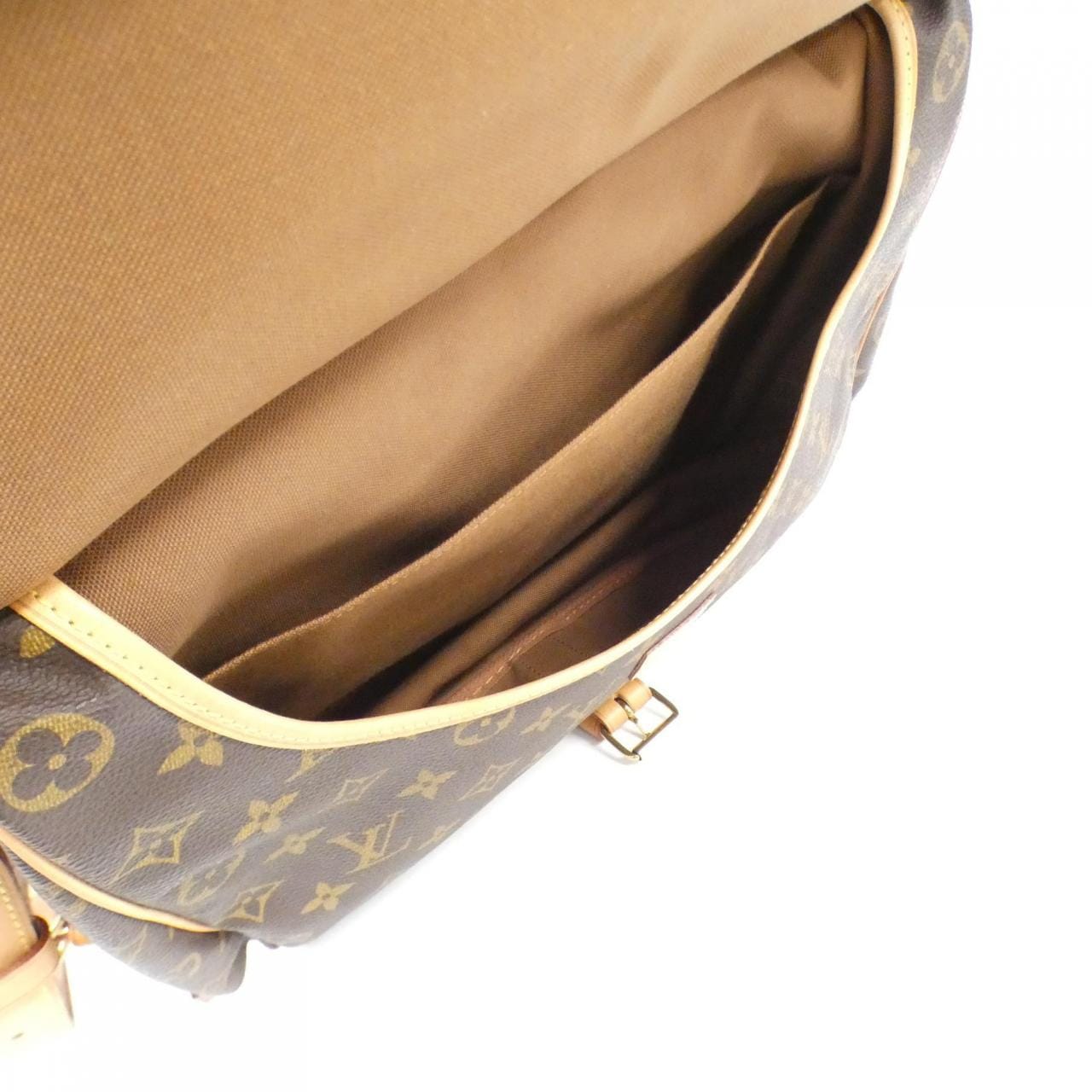 LOUIS VUITTON Monogram Saumur 35 公分 M42254 肩背包