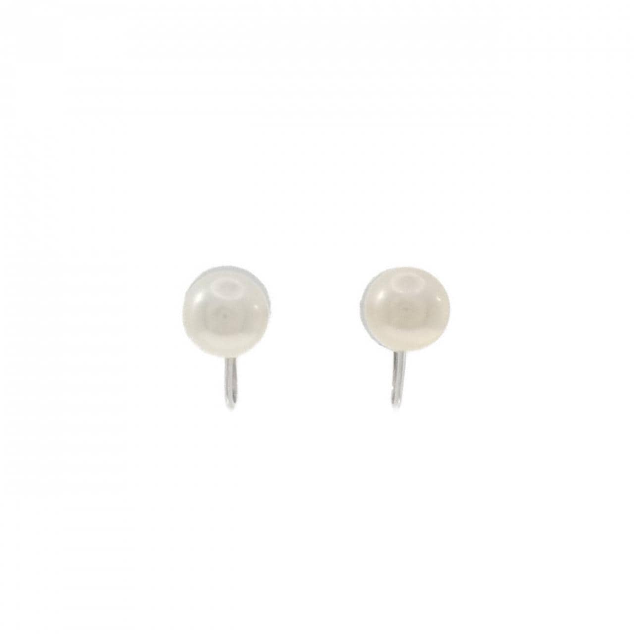 K14WG アコヤパール イヤリング 7.0mm