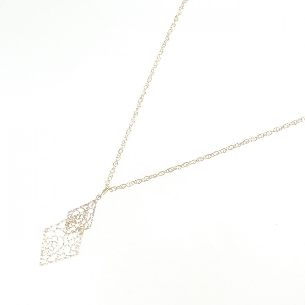 K18YG necklace