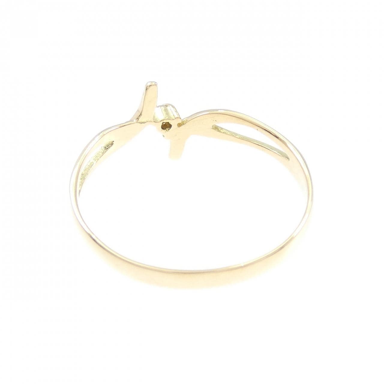 K18YG ダイヤモンド リング