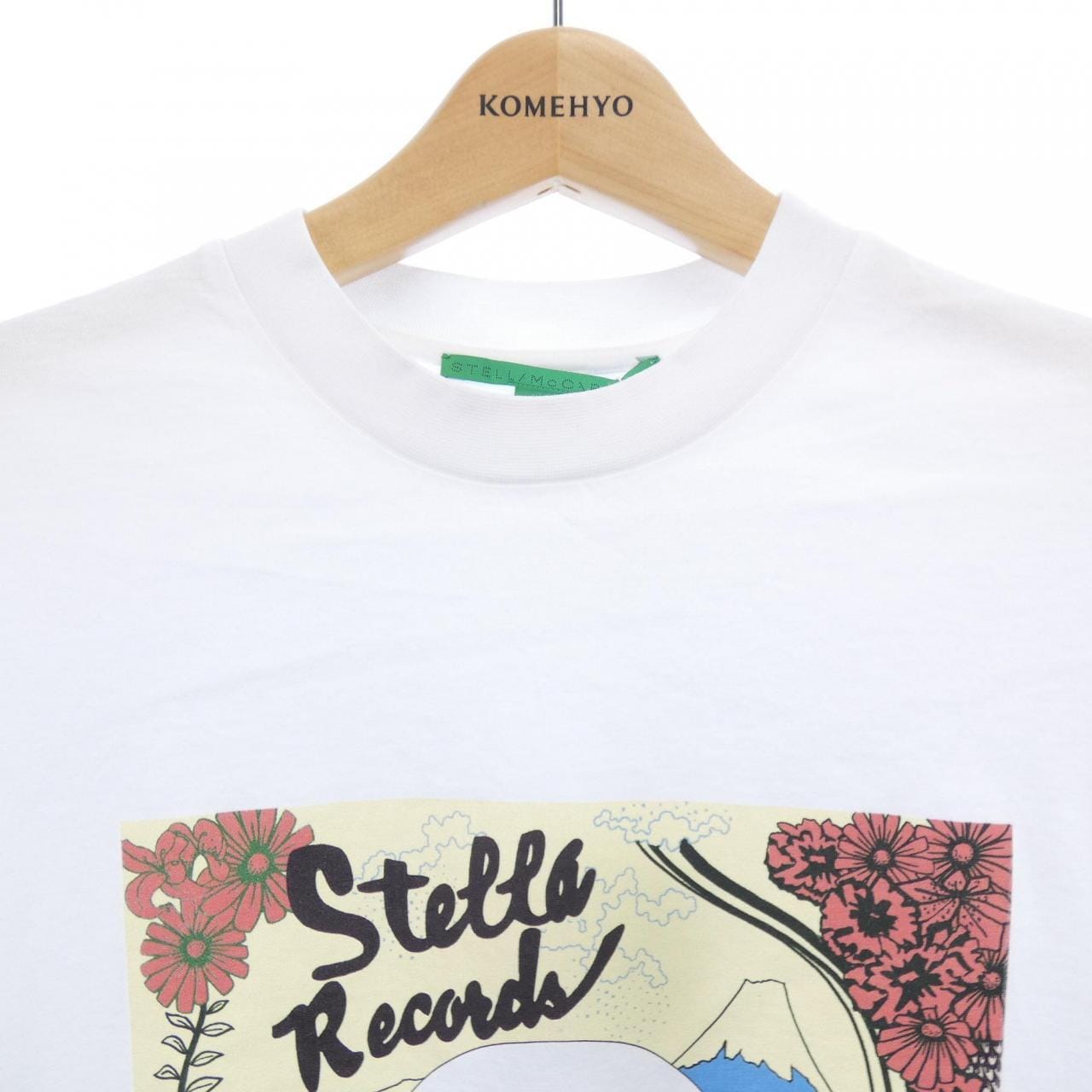 ステラマッカートニー STELLA MCCARTNEY レコードロンティ Tシャツ