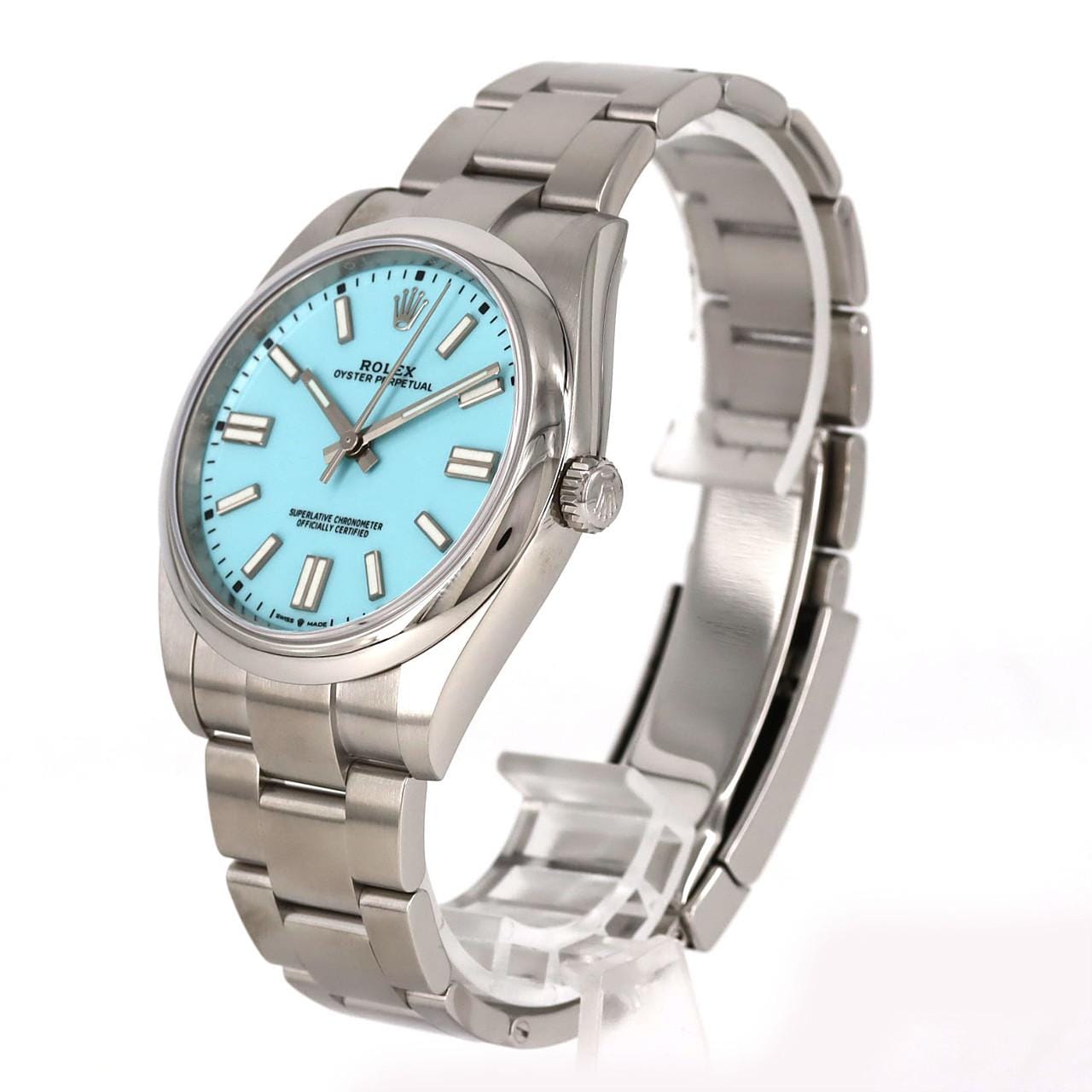 ロレックス オイスターパーペチュアル 124300 SS 自動巻 ランダム番