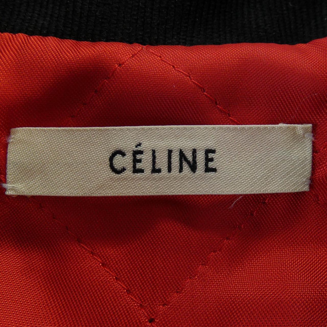 セリーヌ CELINE 2 5I90/4533 レザーライダースジャケット