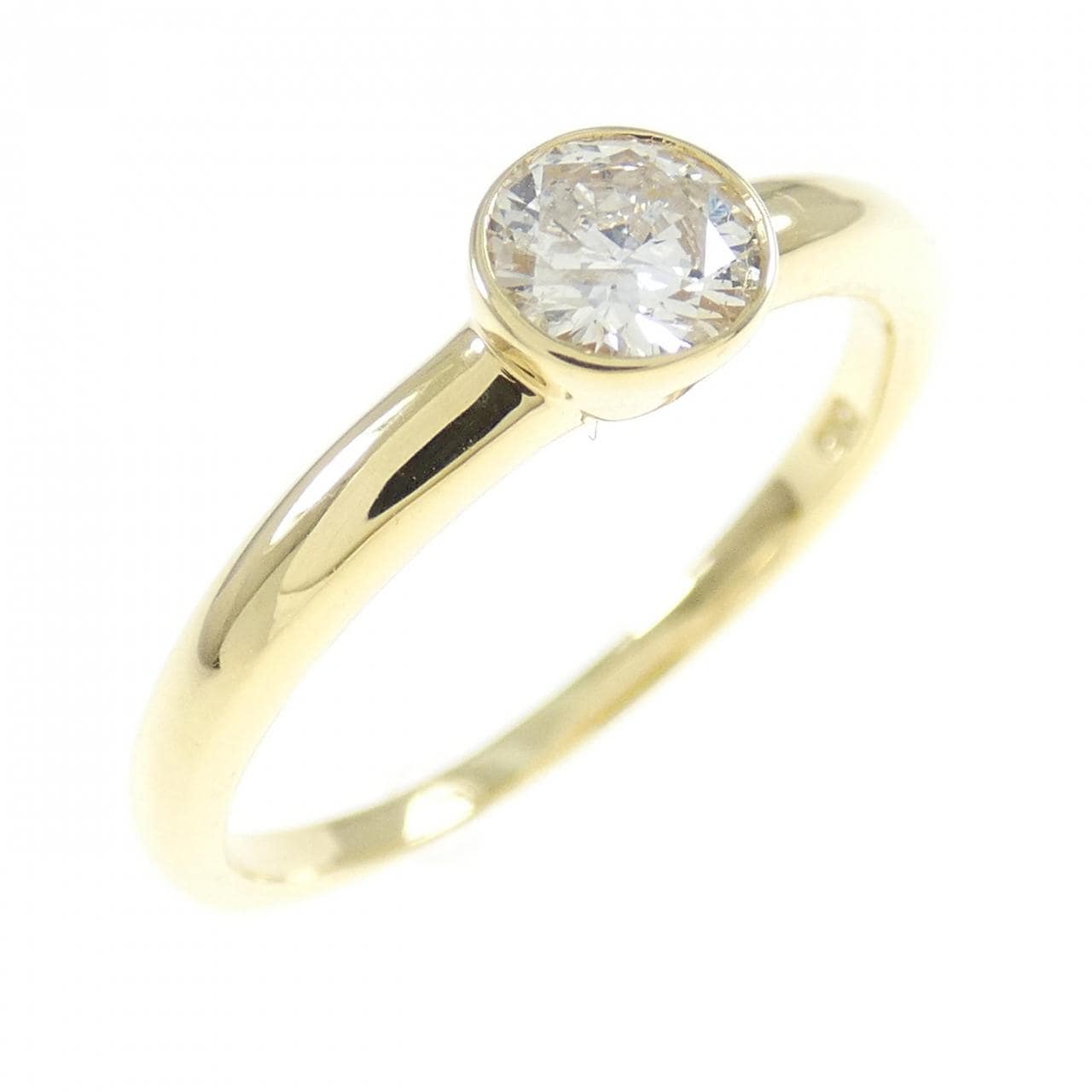 K18YG ダイヤモンド リング 0.318CT