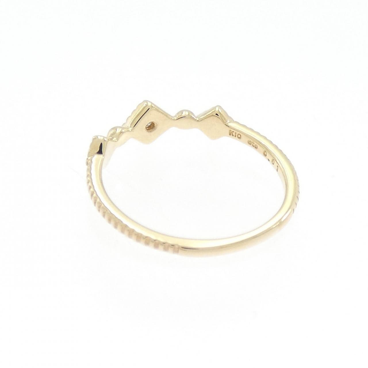 エテ ダイヤモンド ピンキーリング 0.01CT