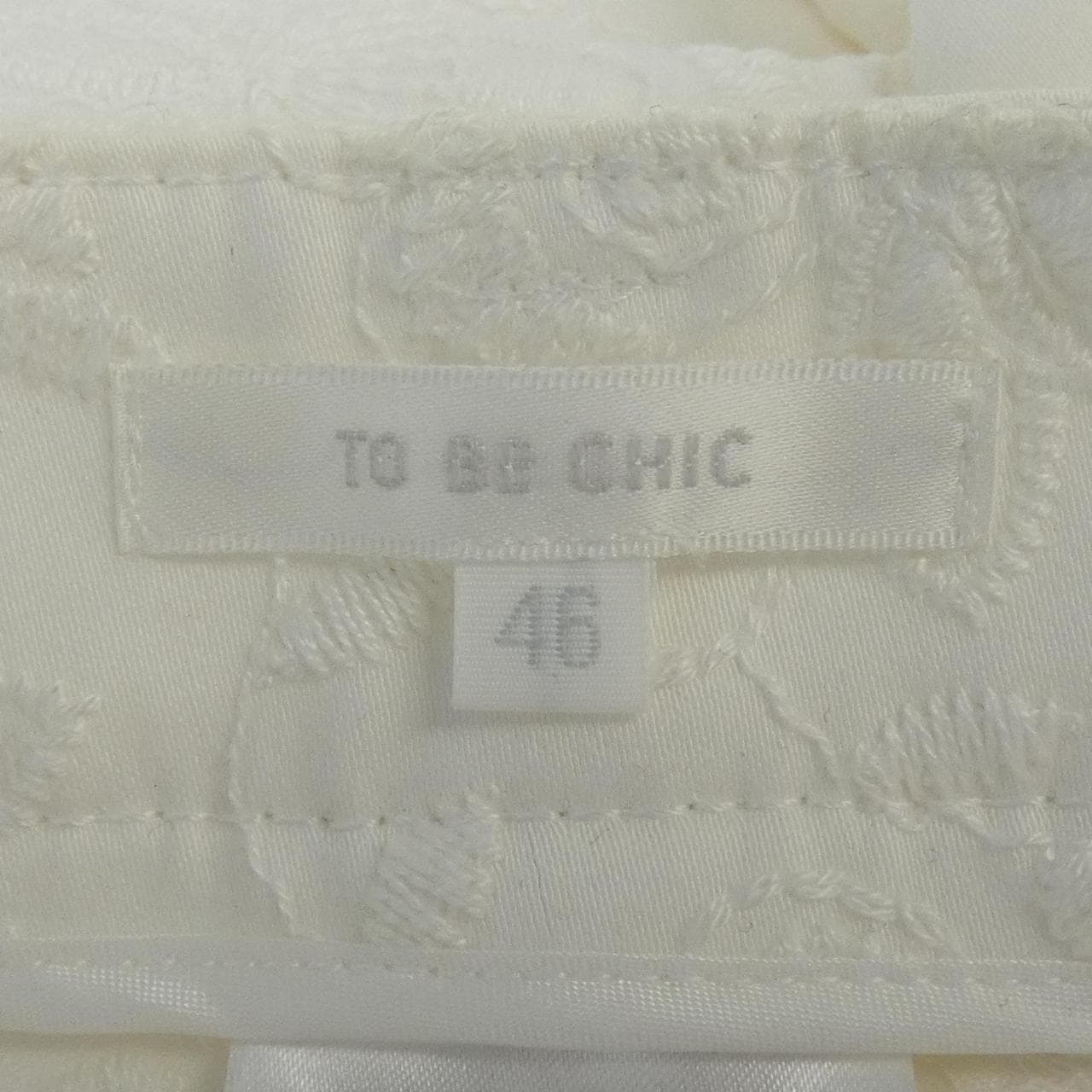 トゥービーシック TO BE CHIC パンツ