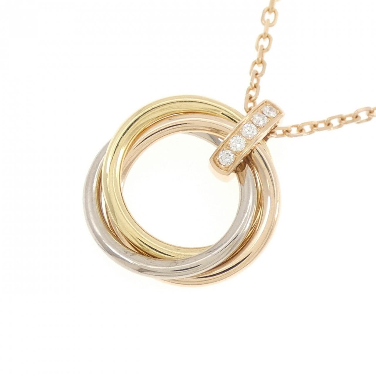 Cartier Trinity项链