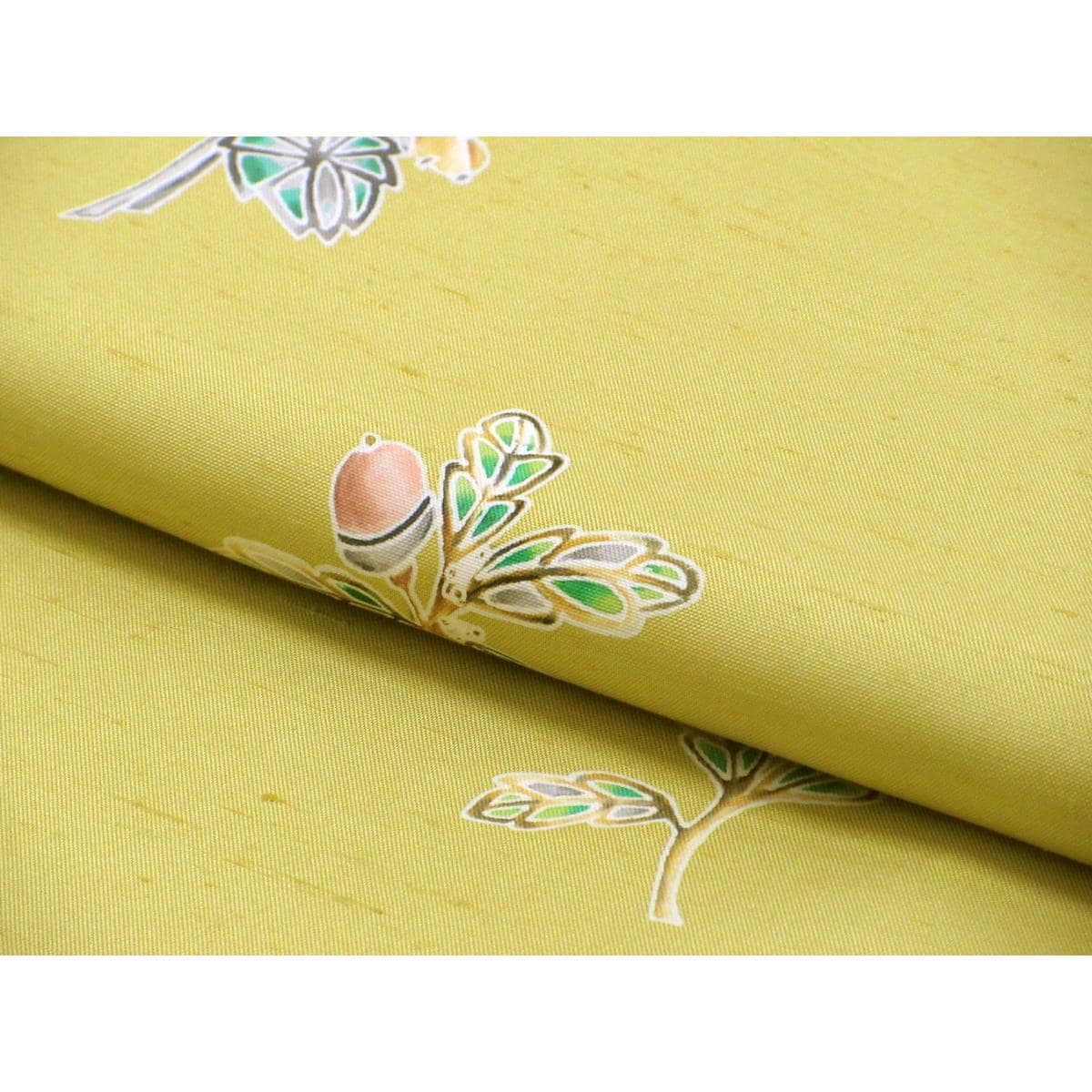 訪問着　多崎元人　証紙付【本加賀友禅】【牛首紬】