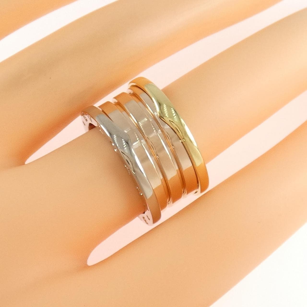 ブルガリ B.zero1 4バンド リング