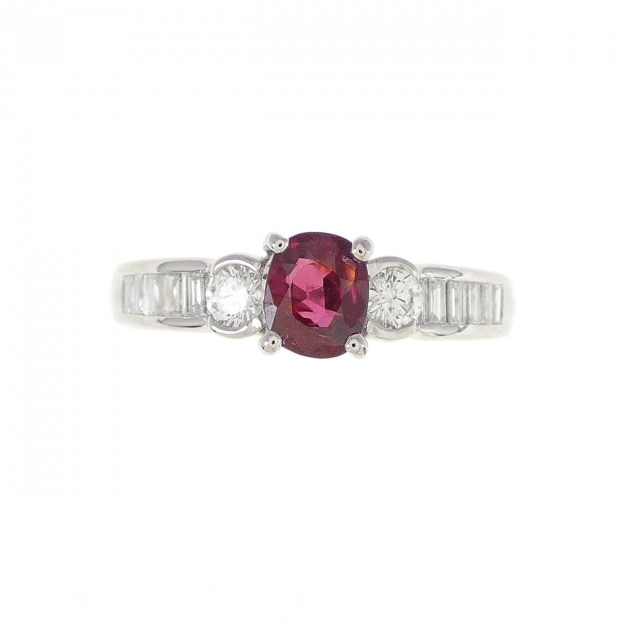 PT ルビー リング 0.49CT