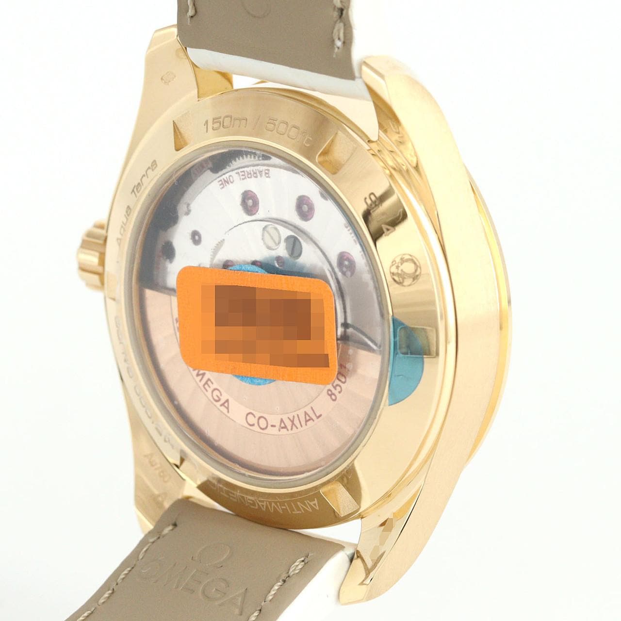 【新品】オメガ シーマスターアクアテラ YG/D･11P 231.58.39.21.55.002 YG 自動巻