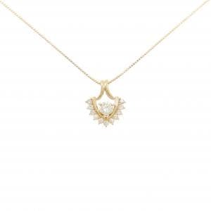 K18YG ダイヤモンド ネックレス 0.54CT
