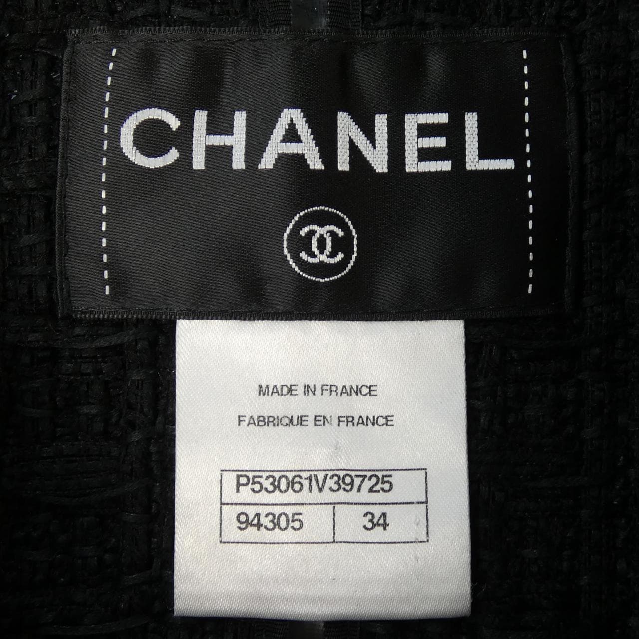 シャネル CHANEL P53061V39725 ノーカラージャケット