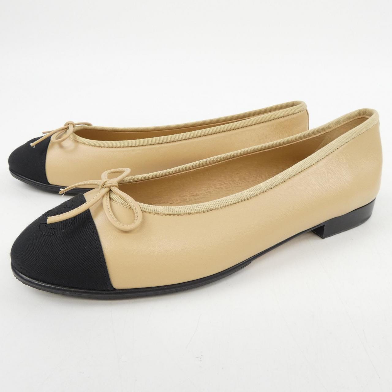 シャネル CHANEL バレリーナBALLET FLATS G02819B16621 フラットシューズ