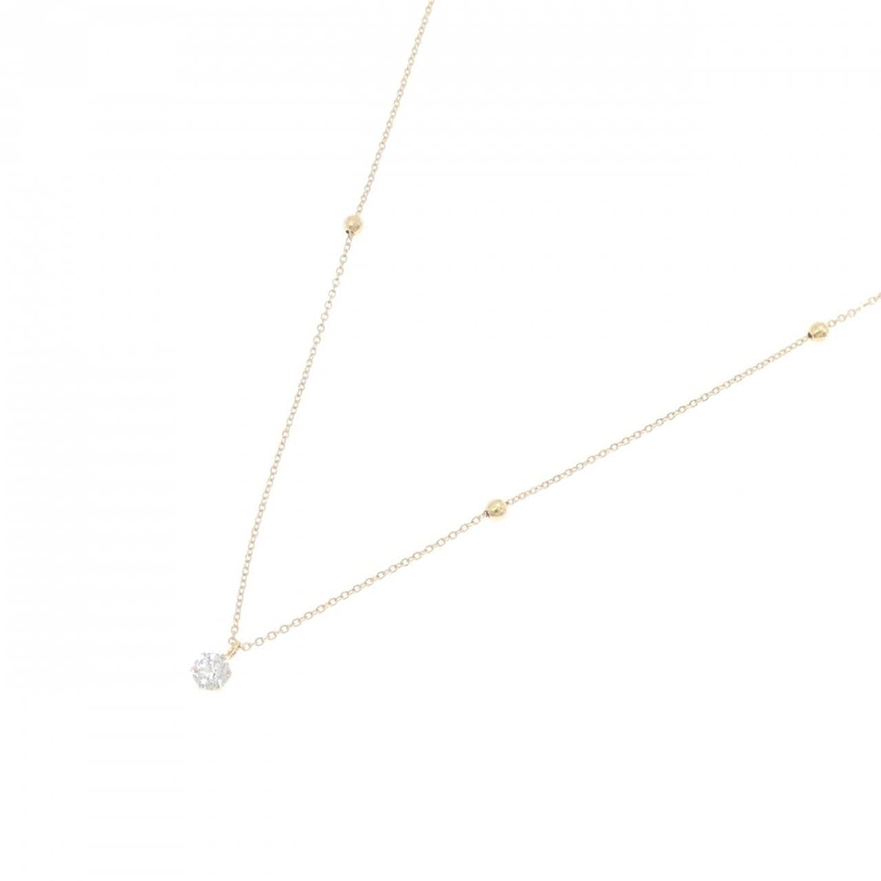 K18YG ダイヤモンド ネックレス 0.207CT