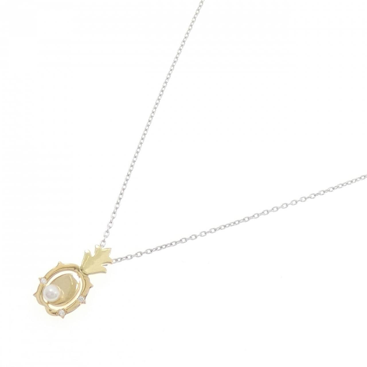ミキモト パイナップル アコヤパール ネックレス 3mm