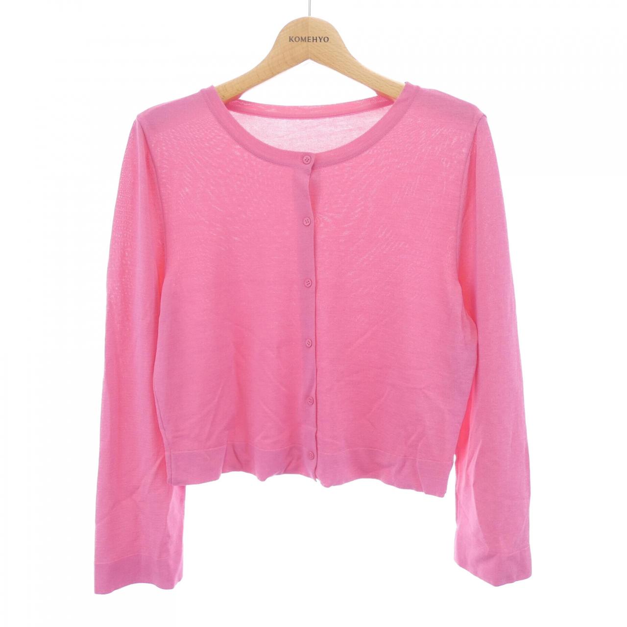 フォクシー カーディガン FOXEY フォクシー Wing Collar long Cardigan