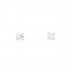 PT Diamond Earrings 0.208CT 0.210 D VVS1 3EXT H&C