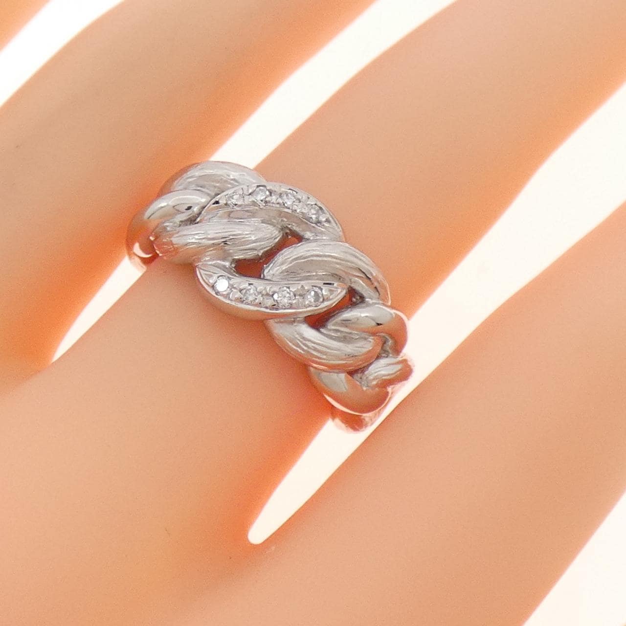 PT900 ダイヤモンド リング 0.08CT