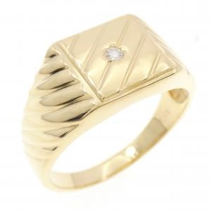 K18YG ダイヤモンド リング 0.03CT