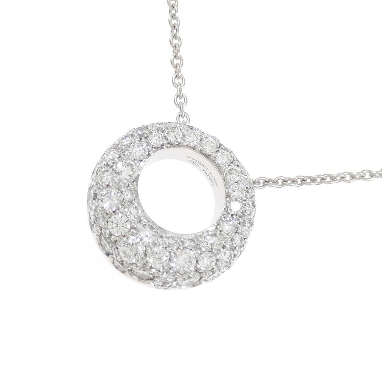 ショーメ アノー　フルパヴェ ネックレス