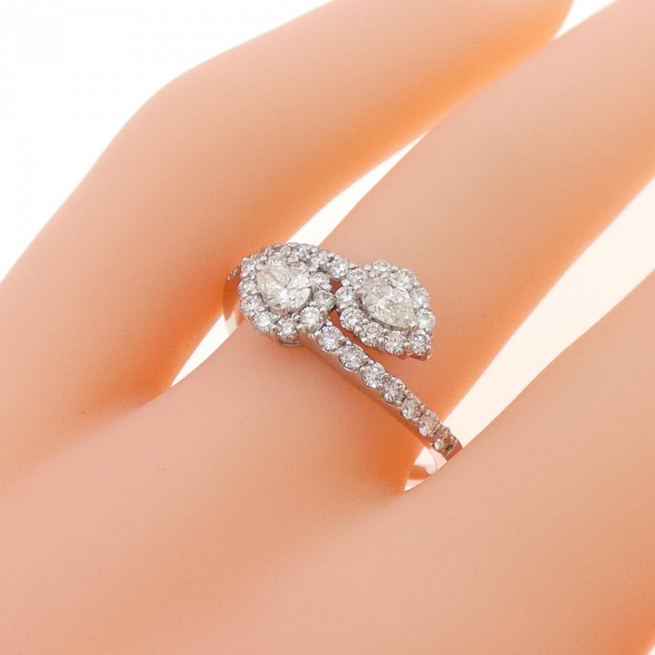 【新品】PT900 ダイヤモンド リング 0.70CT
