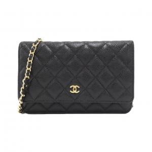 ◇超希少◇ CHANEL(シャネル) カーフスキン チェーン ウォレット チェーン ウォレット カーフスキン CHANEL(シャネル) レディース
