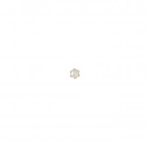 K18YG ダイヤモンド ピアス 0.05CT 片耳