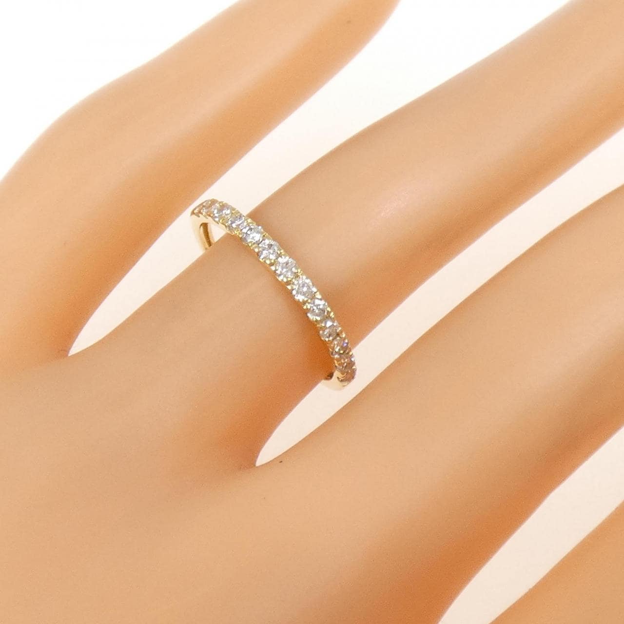 K18YG ダイヤモンド リング 0.30CT