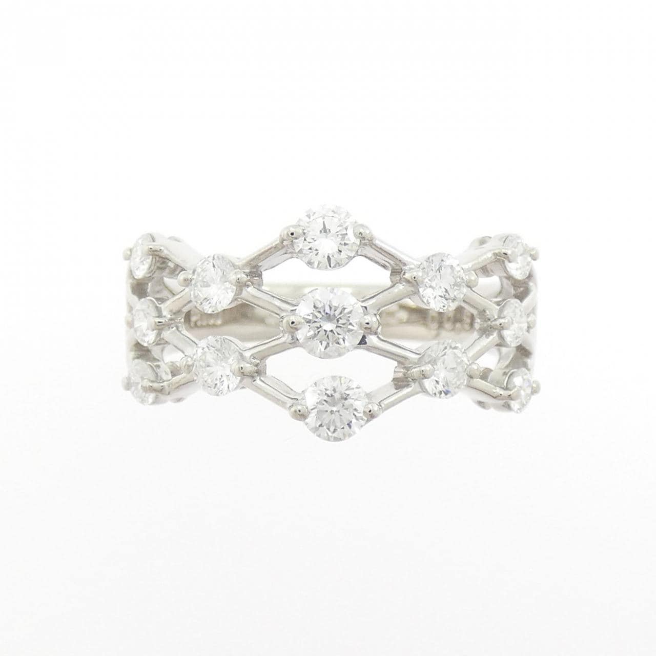 PT900 ダイヤモンド リング 0.80CT