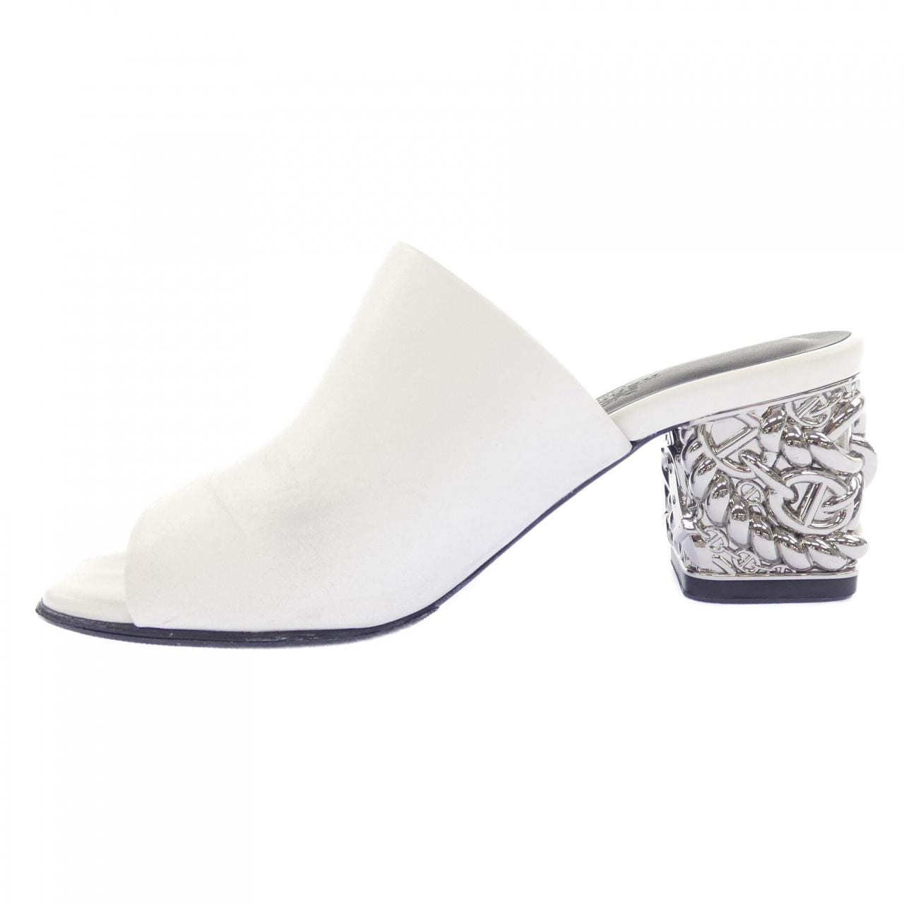 エルメス HERMES グロッシー60 GLOSSY60 シェーヌダンクル 231208Z サンダル