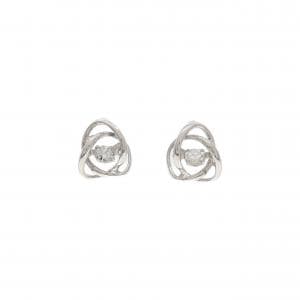 PT900 ダイヤモンド ピアス 0.30CT