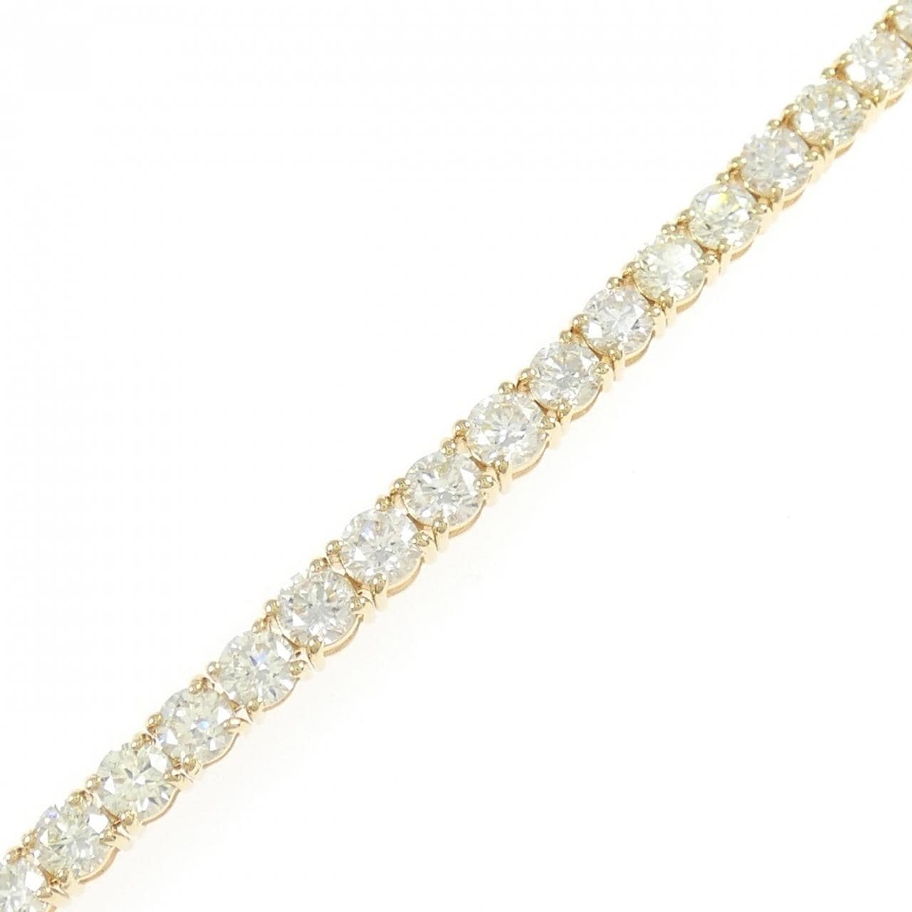 K18YG ダイヤモンド ブレスレット 5.00CT