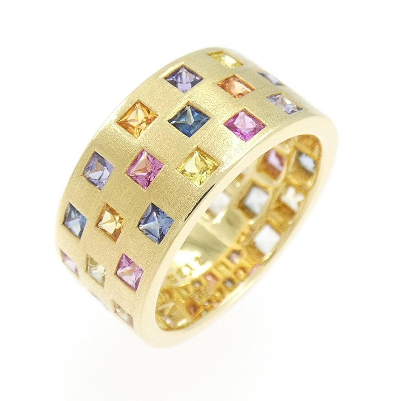 ジュネ サファイヤ リング 2.12CT