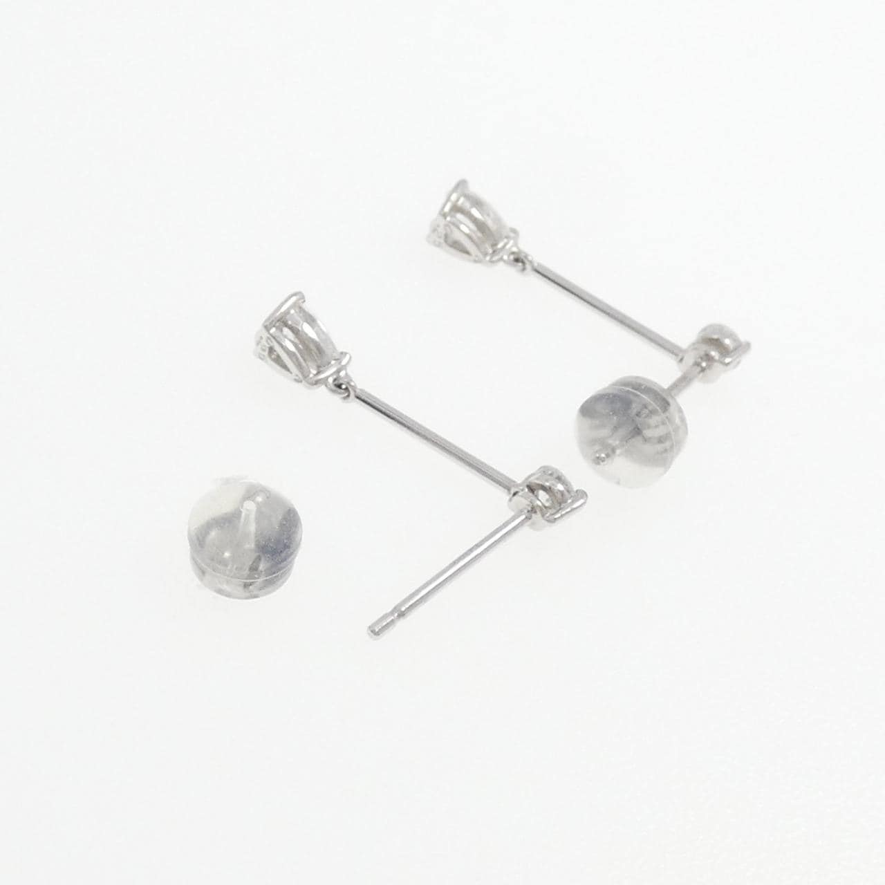 PT900 ダイヤモンド ピアス 0.50CT