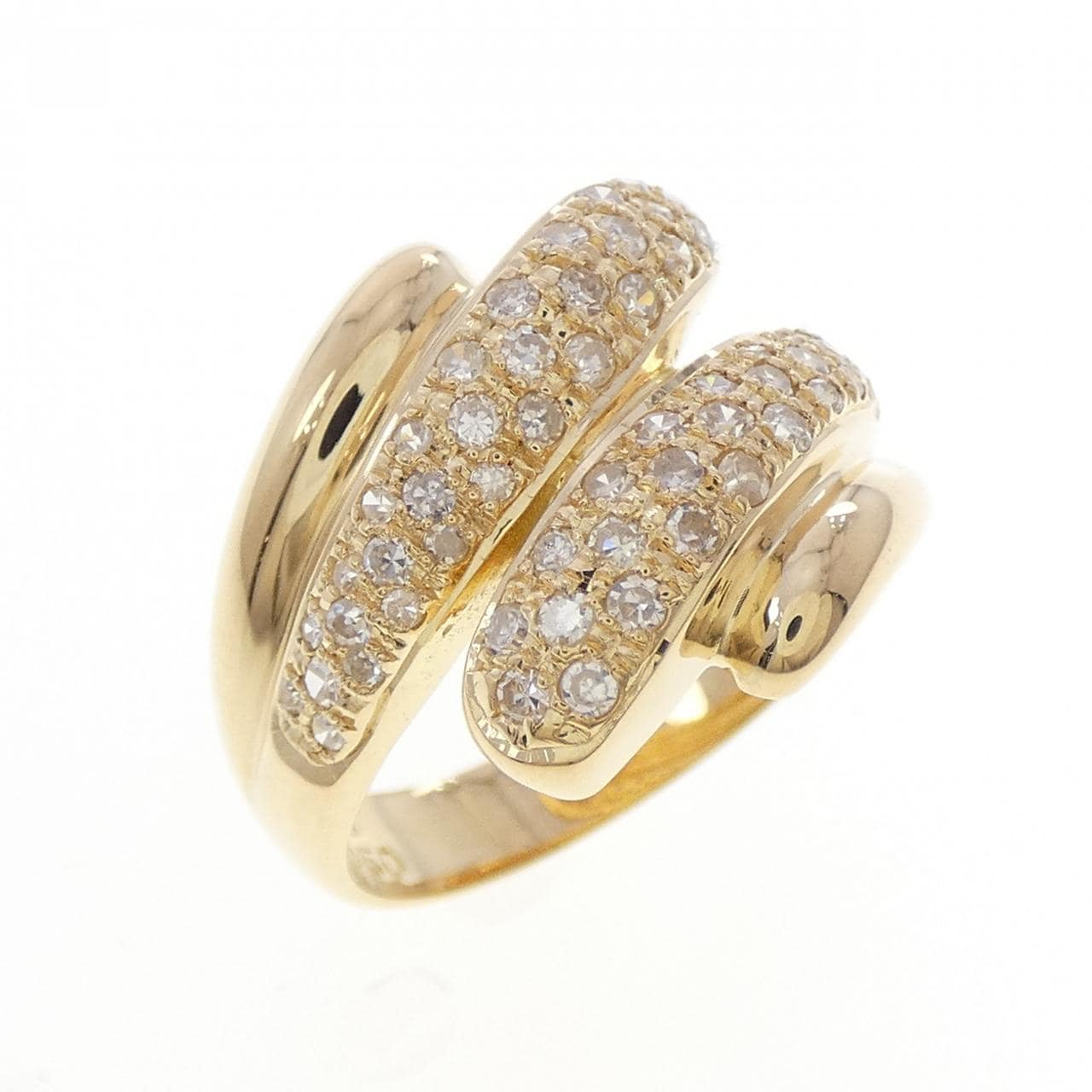 K18YG ダイヤモンド リング 0.50CT