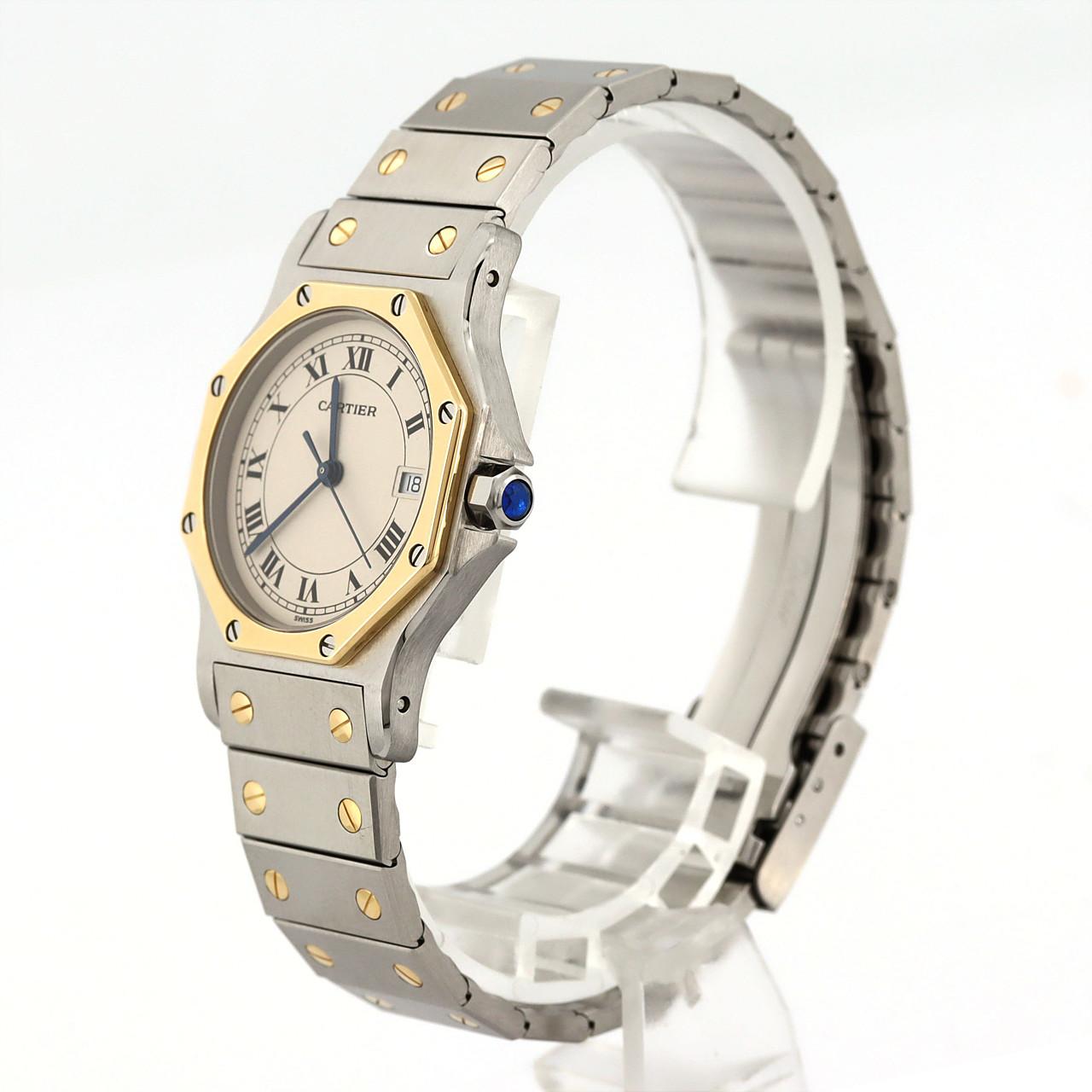 Cartier Santos Octagon LM Combi W2001583 SSxYG石英