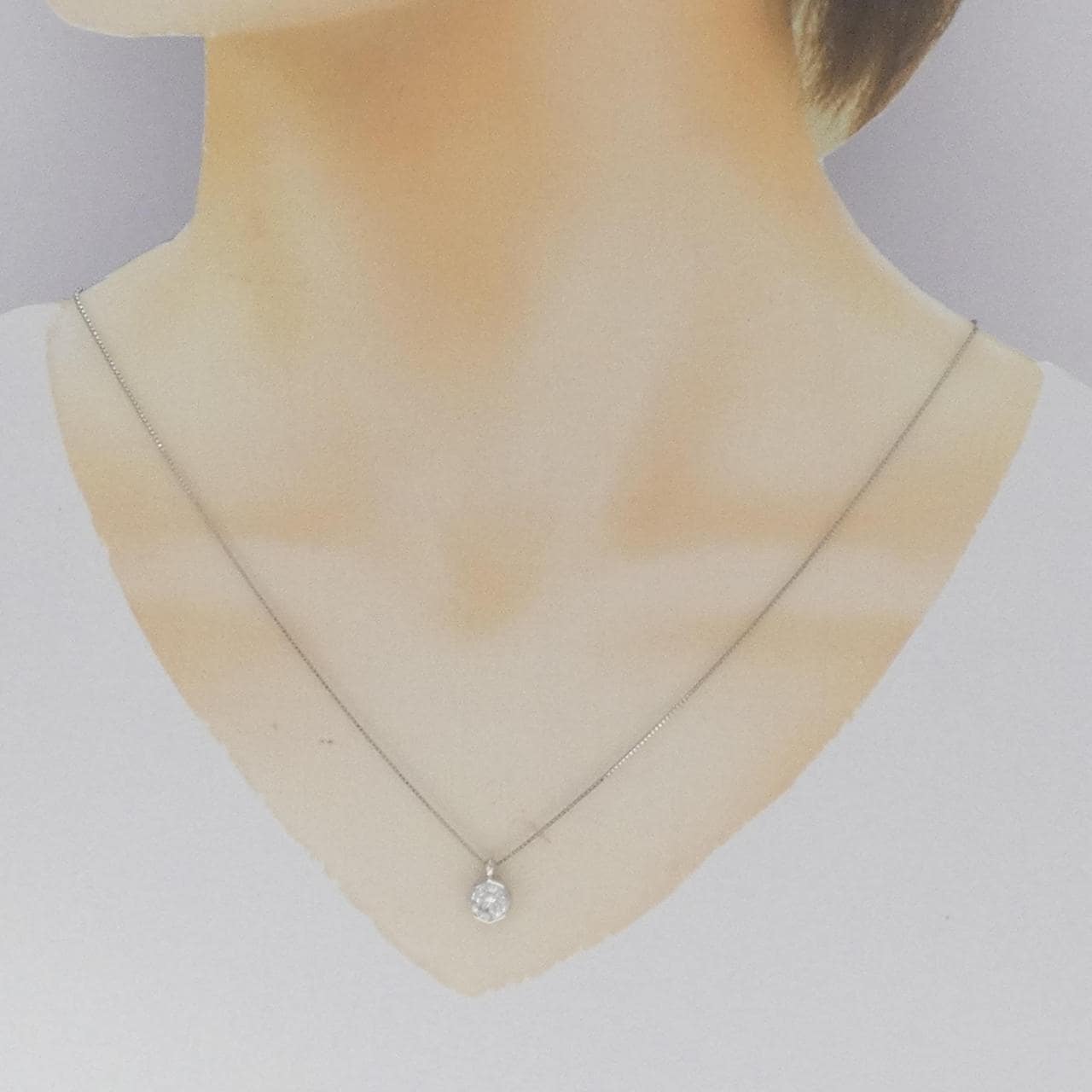 PT ダイヤモンド ネックレス 0.703CT