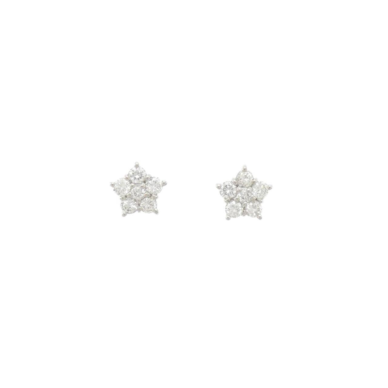 PT900 Diamond Earrings 0.60CT