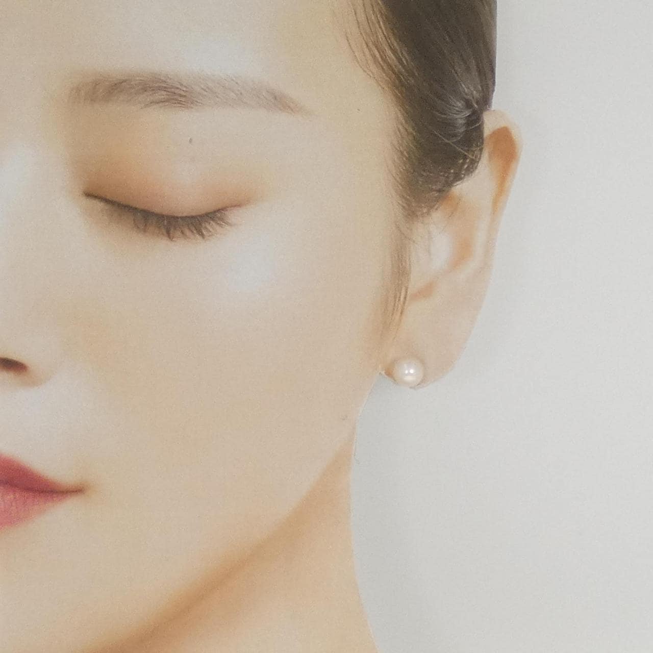 K14WG アコヤパール ピアス 7.0mm