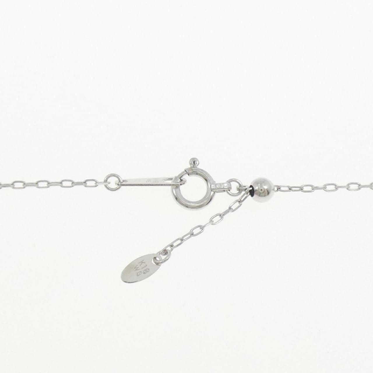 K18WG/K18BG ペンギン ダイヤモンド ネックレス 0.38CT