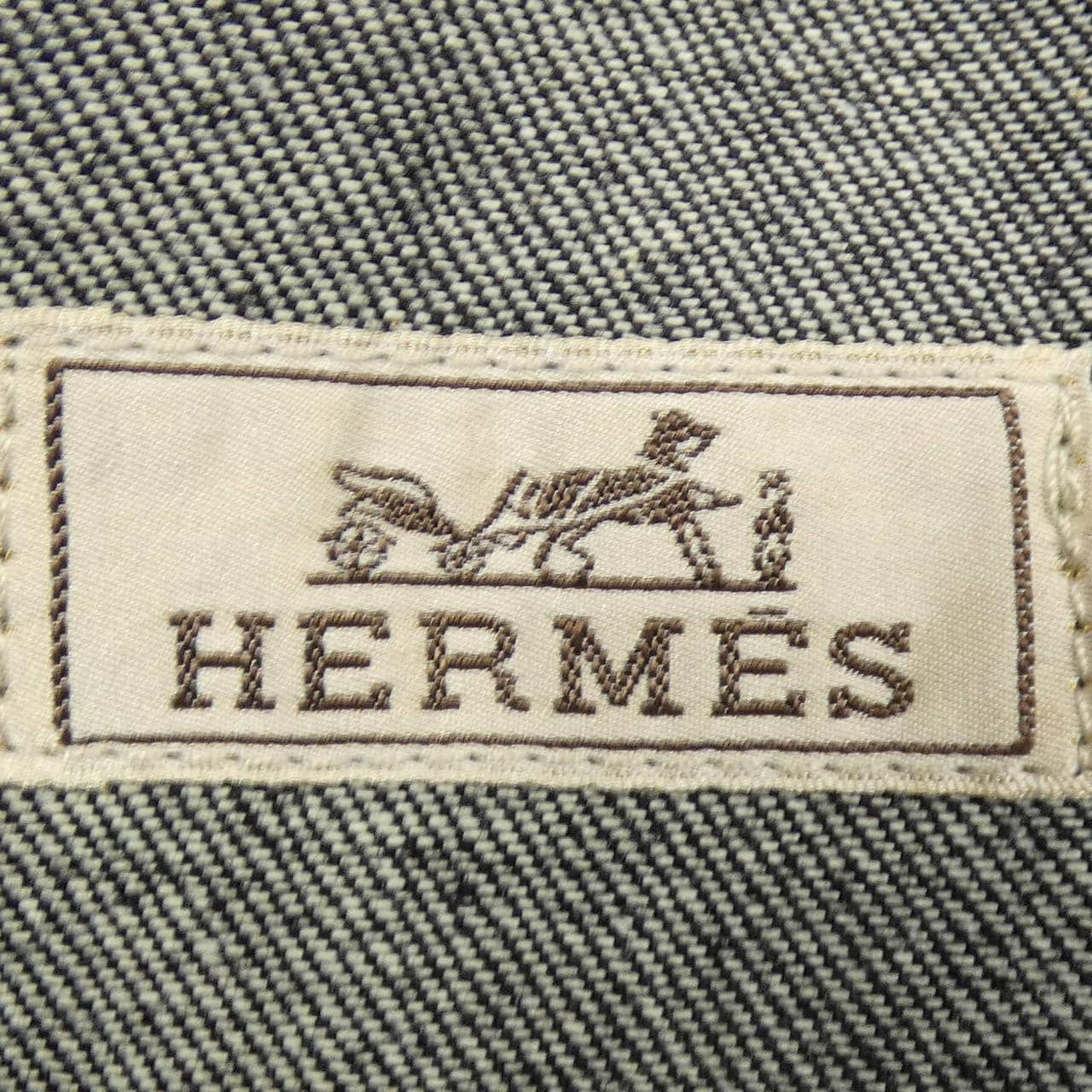 エルメス HERMES ICONES AU CARRE アイコン オ カレ *31-5516 デニムジャケット