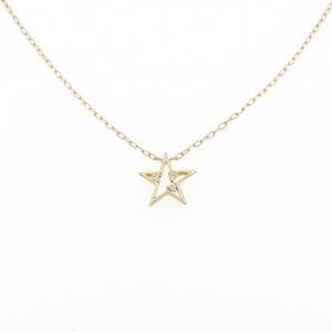 K18YG スター ダイヤモンド ネックレス 0.02CT