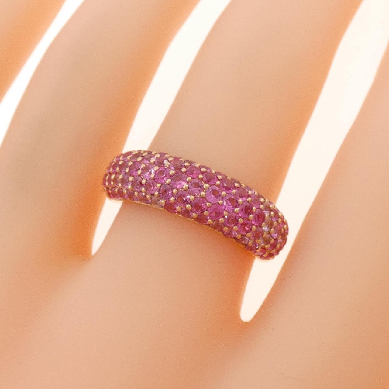 K18PG スピネル リング 1.55CT