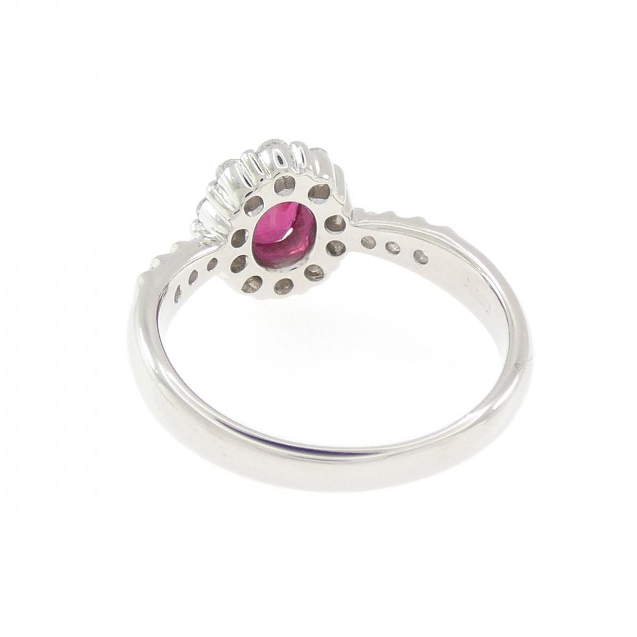 PT900 ルビー リング 0.63CT