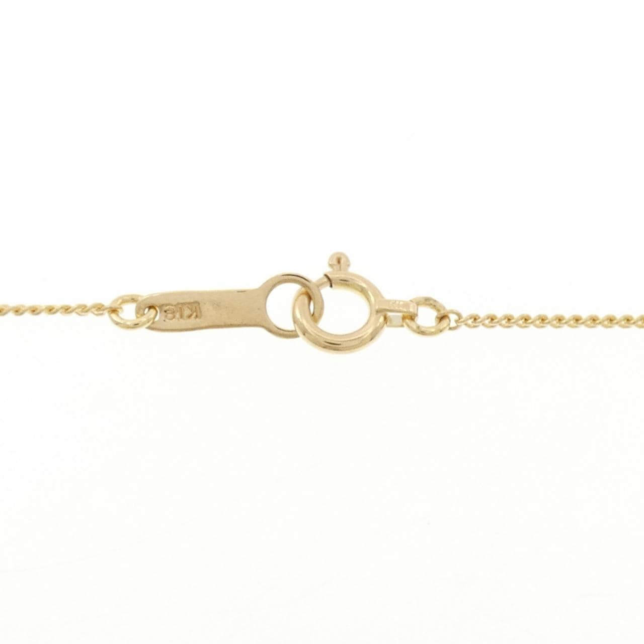 K18YG ダイヤモンド ネックレス 0.10CT