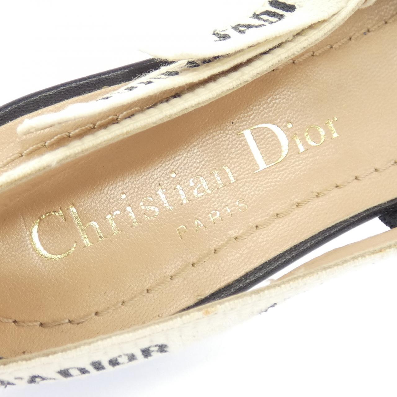 クリスチャンディオール CHRISTIAN DIOR J'ADIOR スリングバックフラット KCB384TFL パンプス