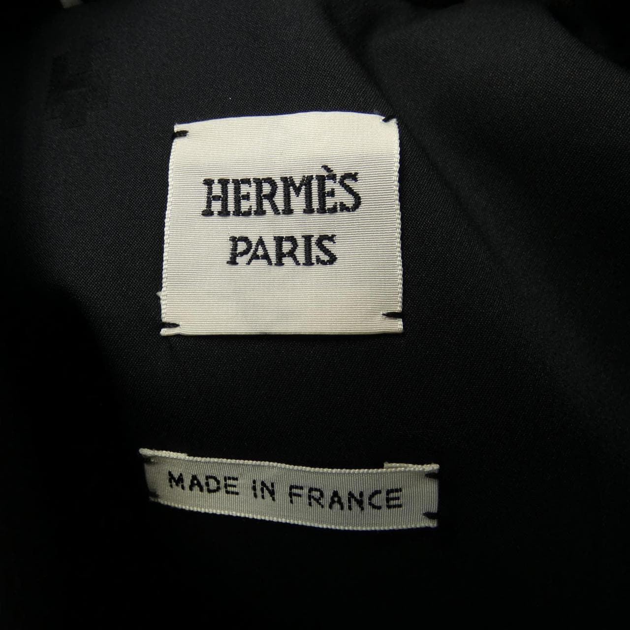 エルメス HERMES ノーカラージャケット