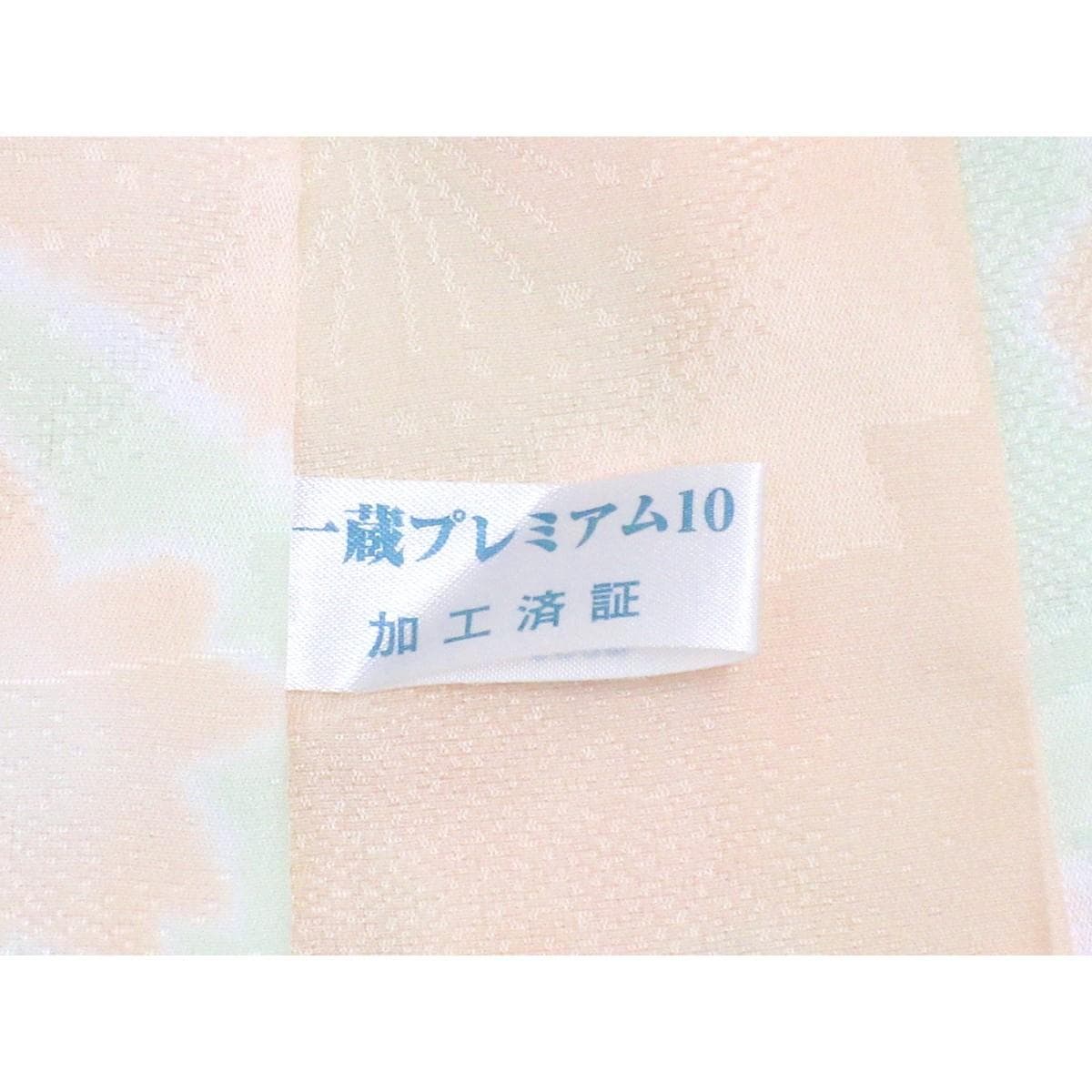 長襦袢　振袖　友禅加工